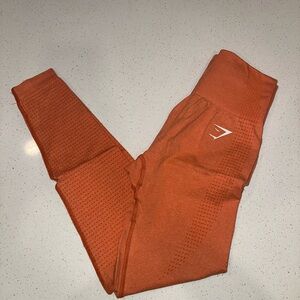 Gymshark Orange Women’s Vital Seamless Leggings | Size Small | Like New